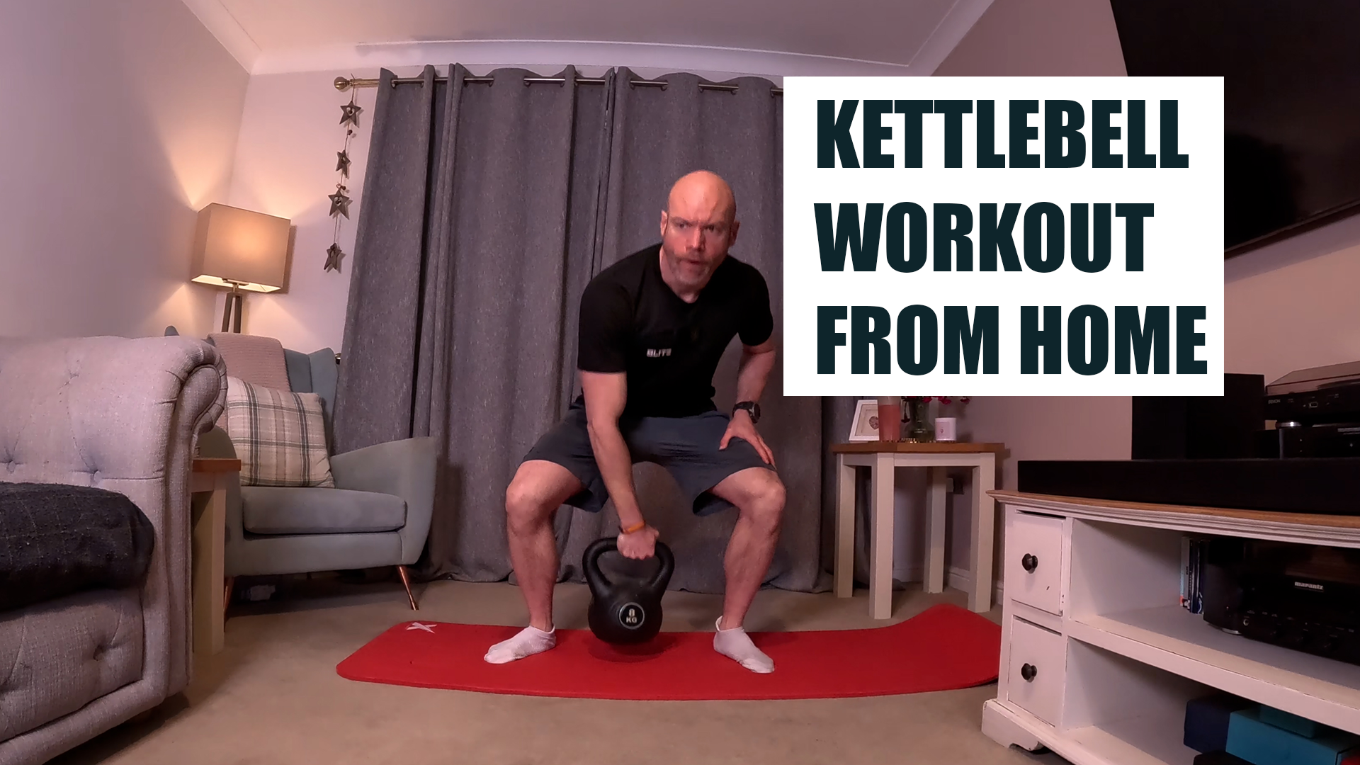 Kettlebell home workout